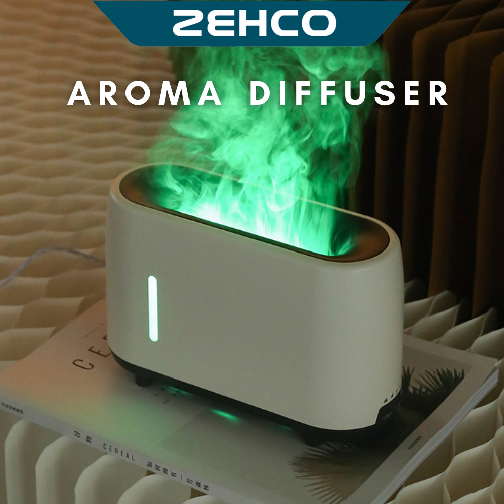 Colorful Flame Light Air Humidifier 200ml Aroma Diffuser Ultra