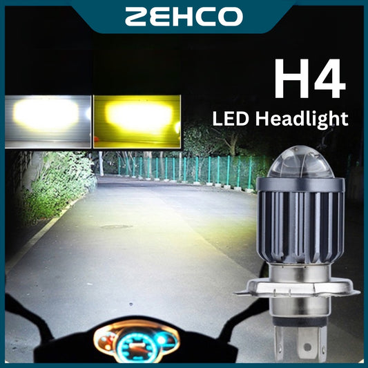 1pcs H4 LED Motorcycle LED Headlight Bulb 1200lm Hi/Lo Beam 6000K Motorbike LED Headlight Motorcycle Accessories