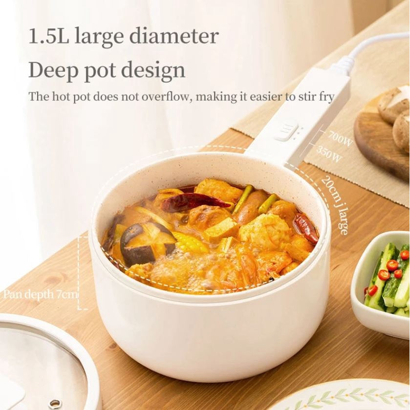 Multifunctional Boiling Pot, Hot Pot, Stir Fry, Braised Steam, Non